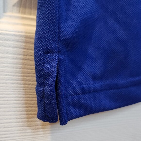 KU Embroidered Jayhawk Logo Antigua Men's XL Blue Polo - Picture 7 of 8